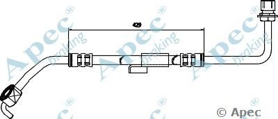 APEC BRAKING hos3246 -  Тормозной шланг